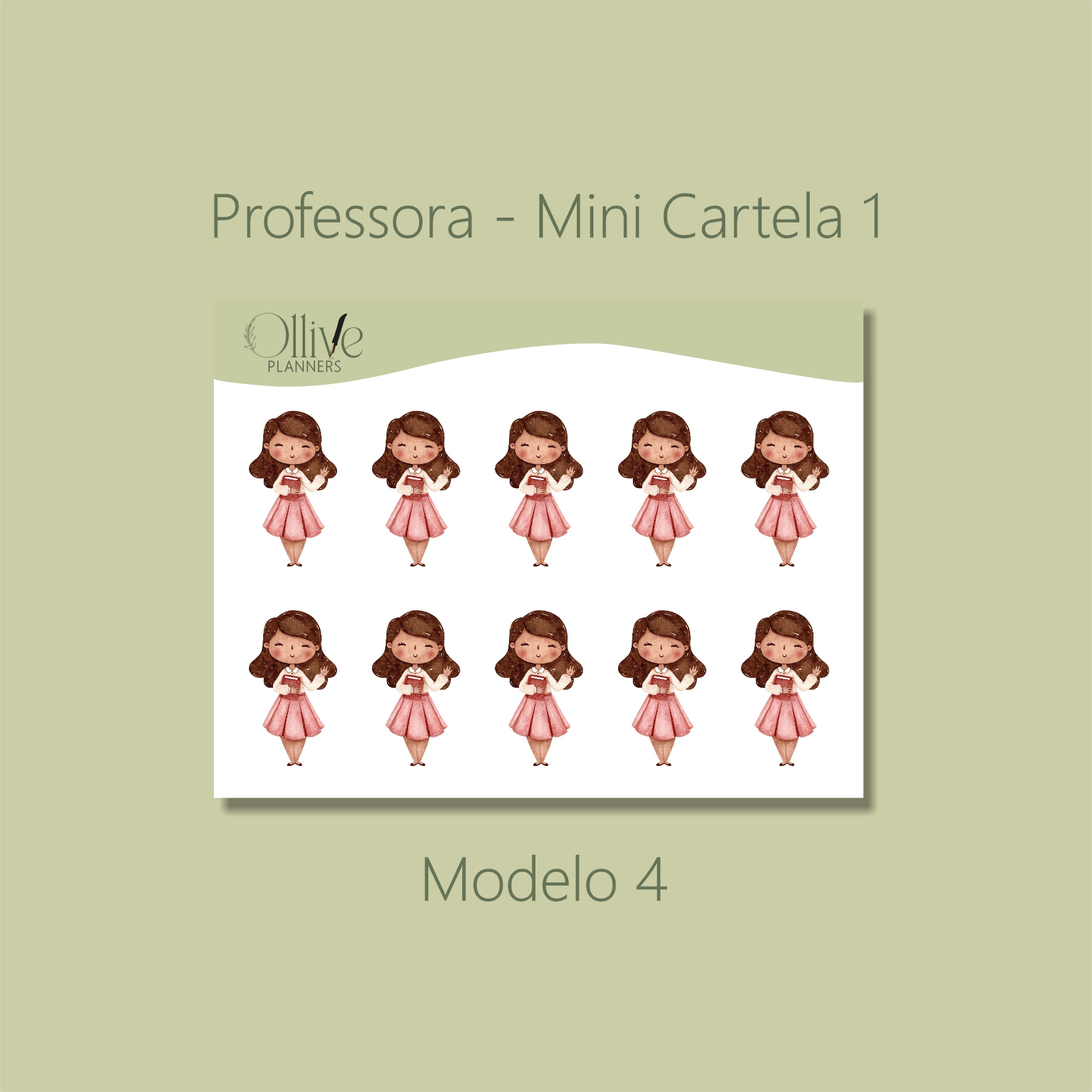Coleção Professora - Mini cartela 1 - Imagem 4