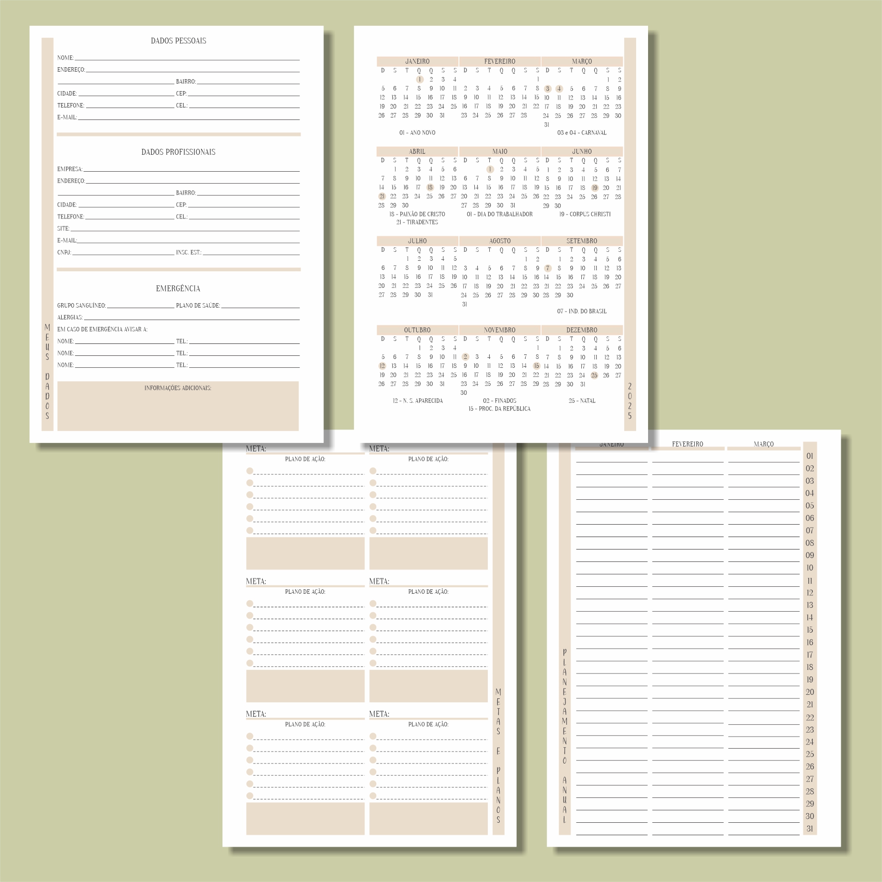 Planner Elegance - A5 - Imagem 2