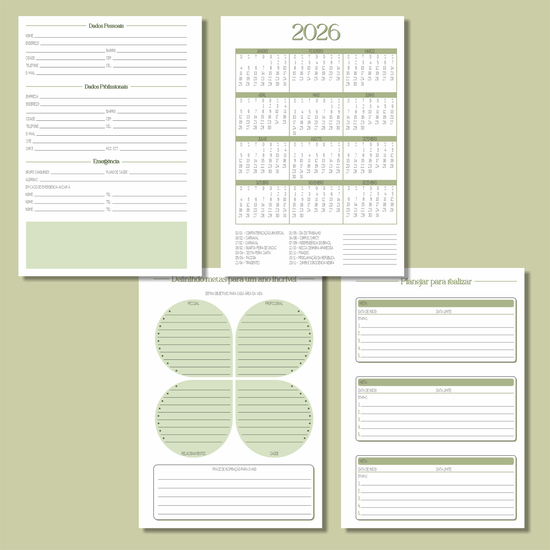 Ollive - Planner A5 - Imagem 2